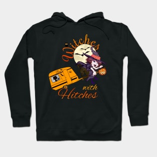 Halloween Witches with Hitches Hoodie